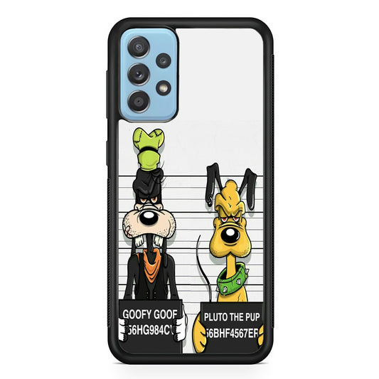 Goofy and Pluto Get Caught Samsung Galaxy A72 Case