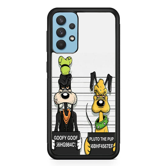 Goofy and Pluto Get Caught Samsung Galaxy A32 Case