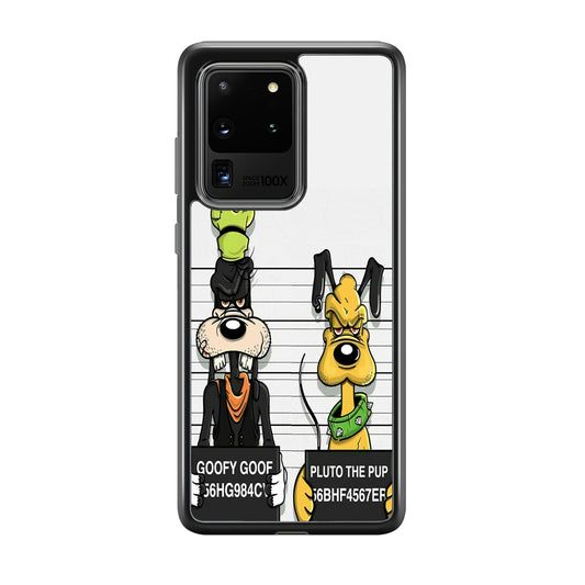 Goofy and Pluto Get Caught Samsung Galaxy S20 Ultra Case