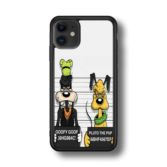 Goofy and Pluto Get Caught iPhone 11 Case