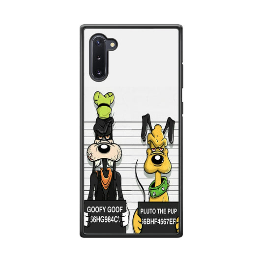 Goofy and Pluto Get Caught Samsung Galaxy Note 10 Case