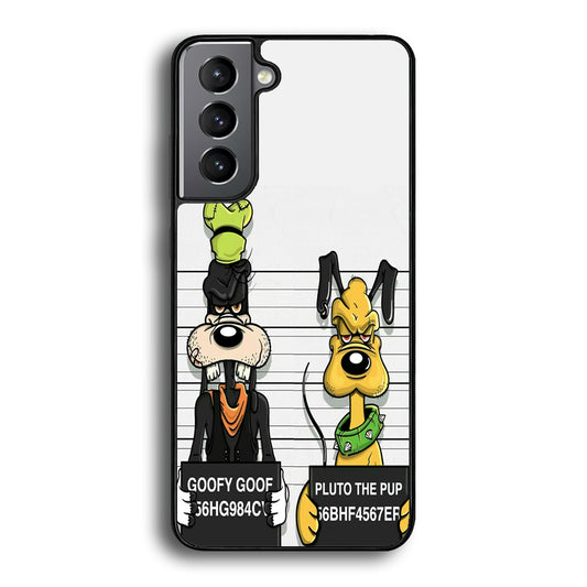 Goofy and Pluto Get Caught Samsung Galaxy S21 Plus Case - Carneyforia