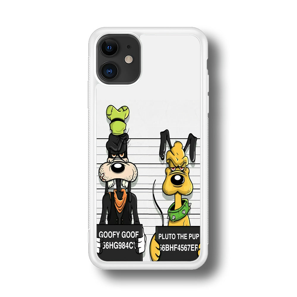 Goofy and Pluto Get Caught iPhone 11 Case