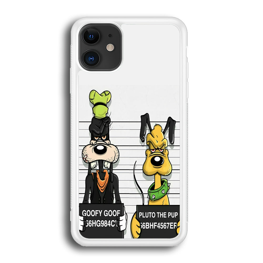 Goofy and Pluto Get Caught iPhone 12 Case