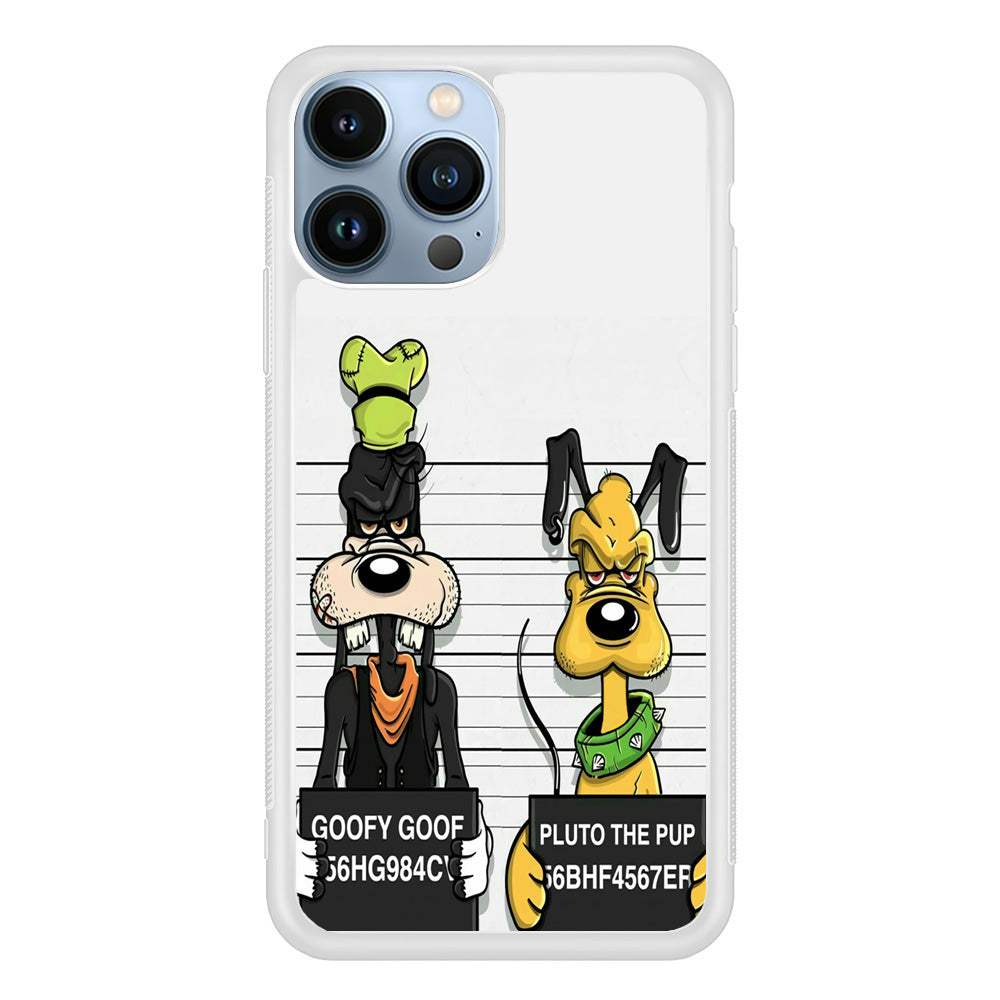 Goofy and Pluto Get Caught iPhone 13 Pro Max Case