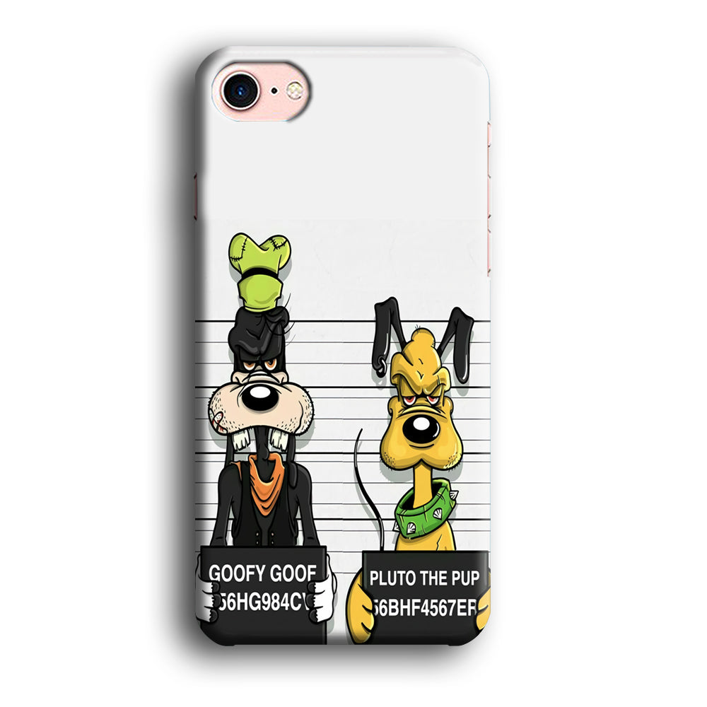 Goofy and Pluto Get Caught iPhone 8 Case