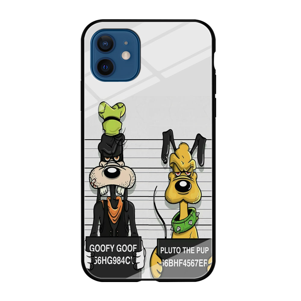 Goofy and Pluto Get Caught iPhone 12 Case