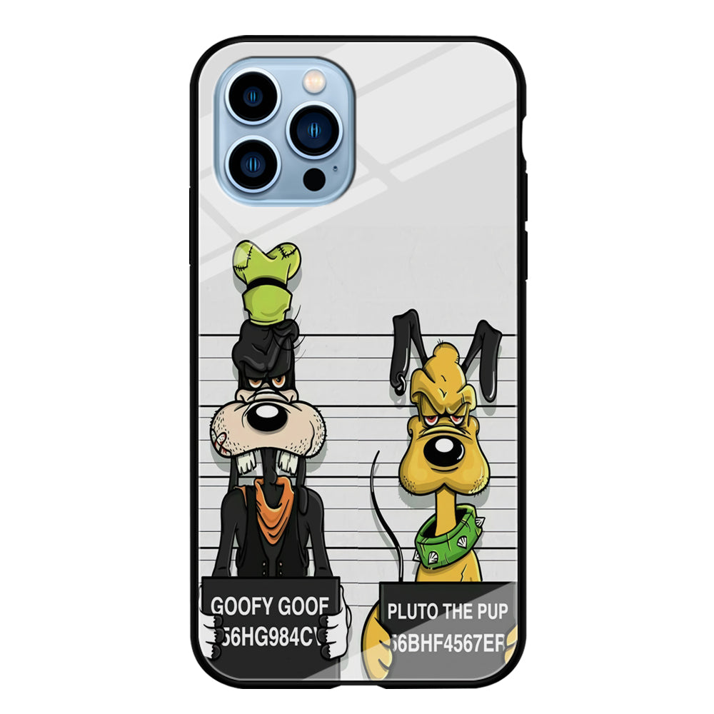 Goofy and Pluto Get Caught iPhone 13 Pro Max Case