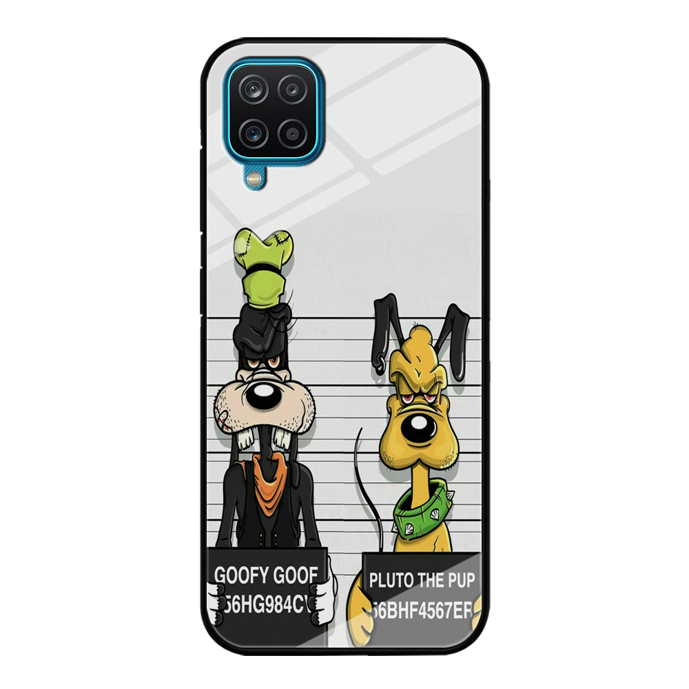 Goofy and Pluto Get Caught Samsung Galaxy A12 Case