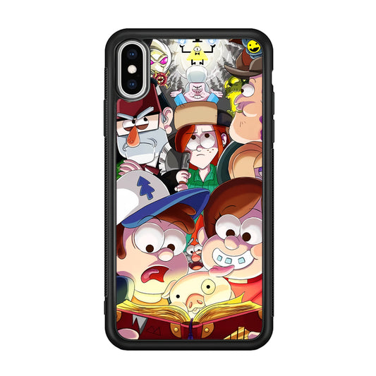 Gravity Falls All Character iPhone X Case