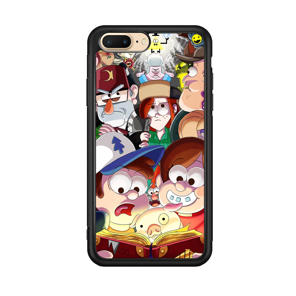 Gravity Falls All Character iPhone 8 Plus Case