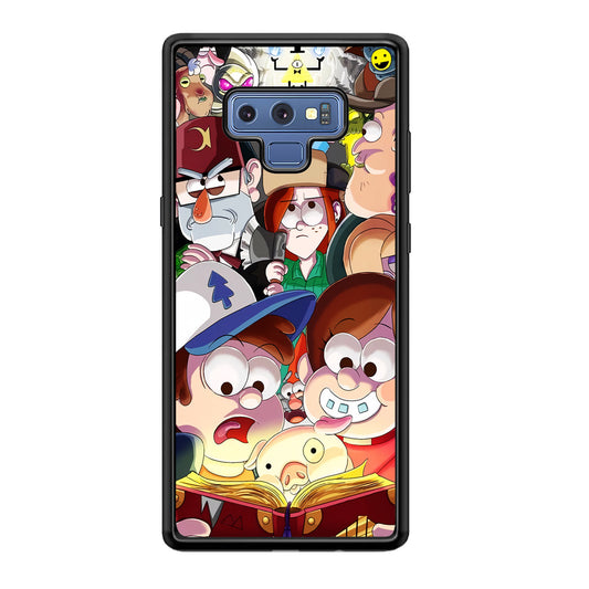 Gravity Falls All Character Samsung Galaxy Note 9 Case