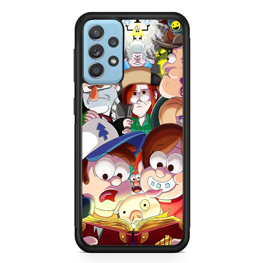 Gravity Falls All Character Samsung Galaxy A52 Case