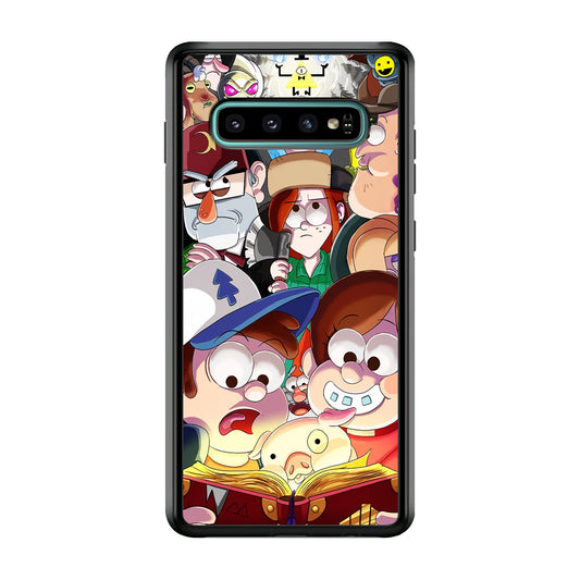 Gravity Falls All Character Samsung Galaxy S10 Case