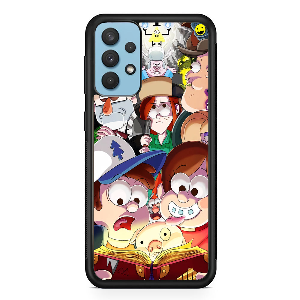 Gravity Falls All Character Samsung Galaxy A32 Case