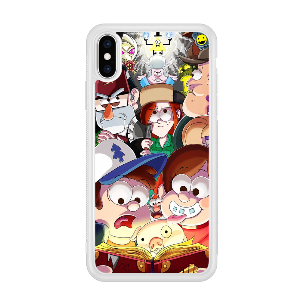 Gravity Falls All Character iPhone X Case