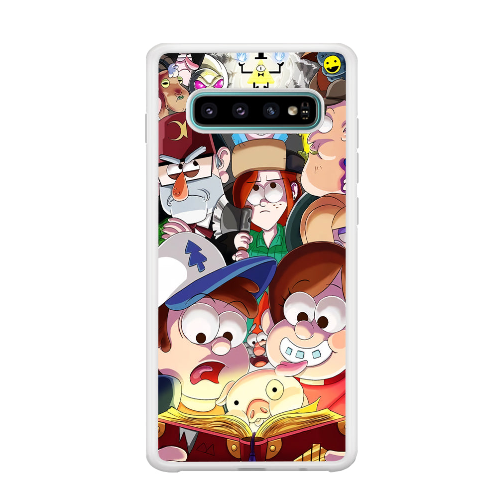 Gravity Falls All Character Samsung Galaxy S10 Case