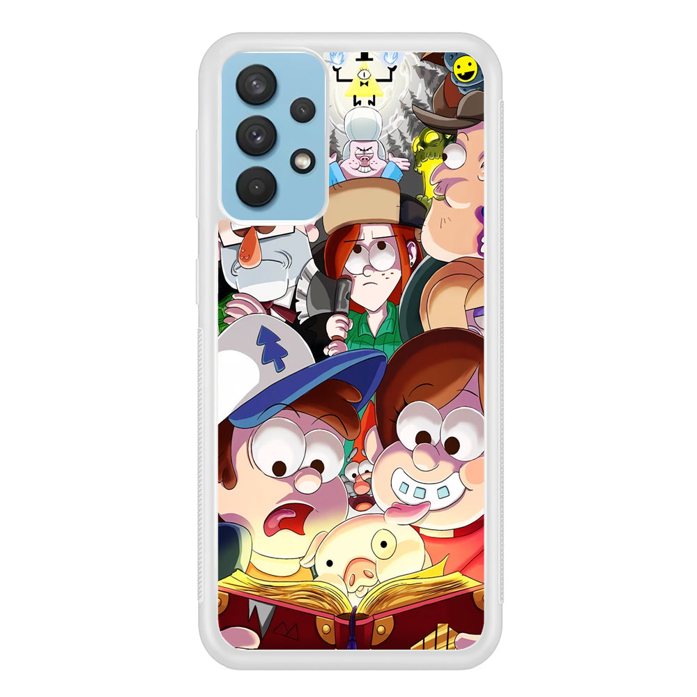 Gravity Falls All Character Samsung Galaxy A32 Case