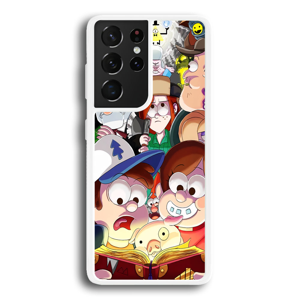 Gravity Falls All Character Samsung Galaxy S21 Ultra Case