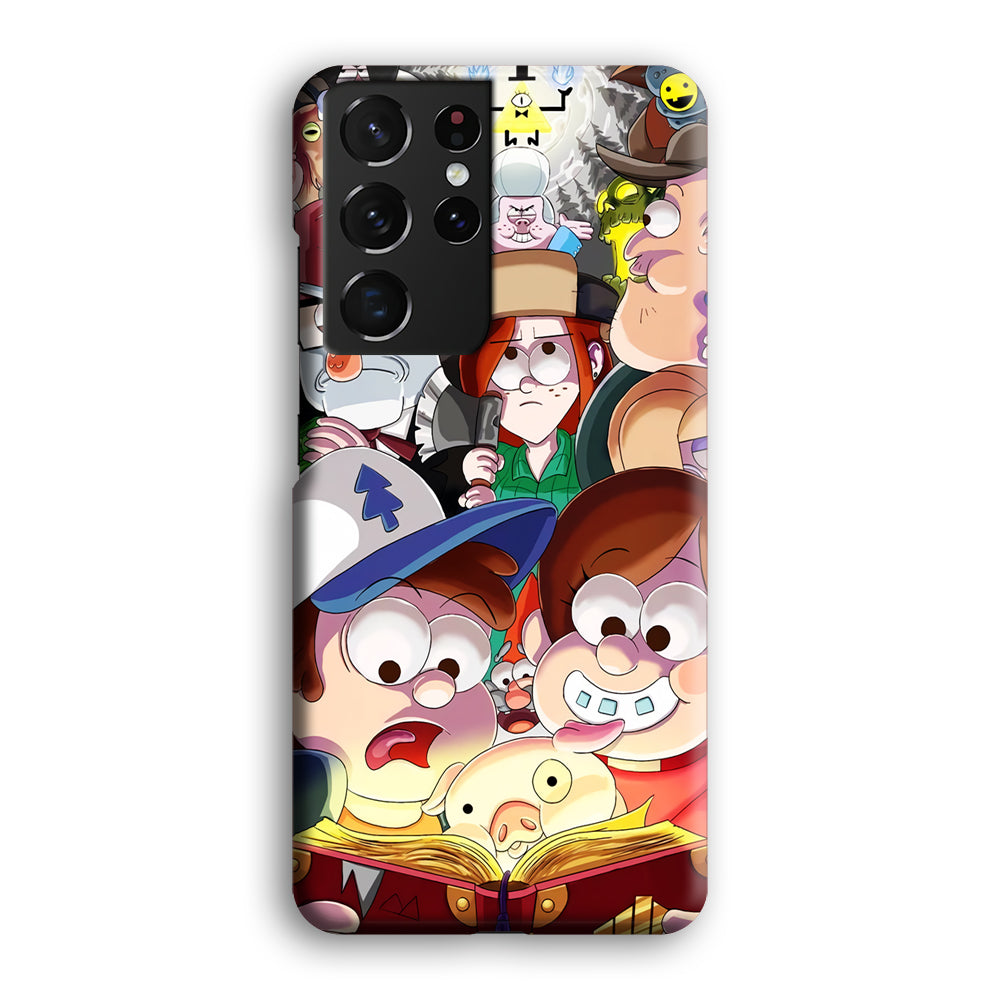 Gravity Falls All Character Samsung Galaxy S21 Ultra Case