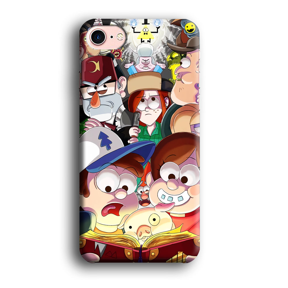 Gravity Falls All Character iPhone 8 Case