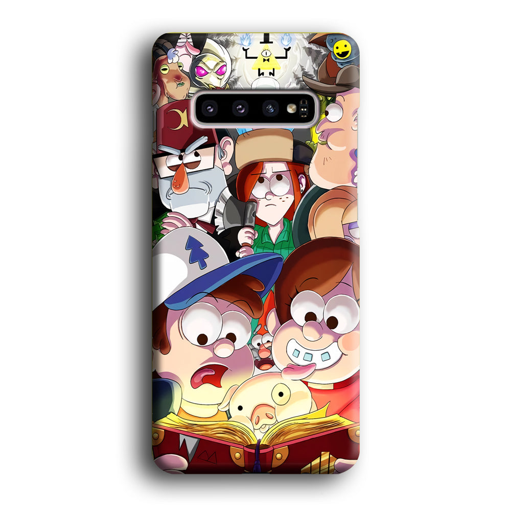 Gravity Falls All Character Samsung Galaxy S10 Case