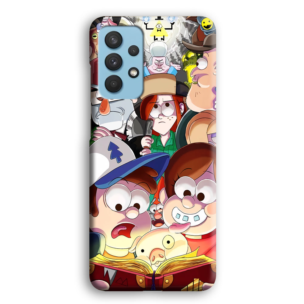 Gravity Falls All Character Samsung Galaxy A32 Case