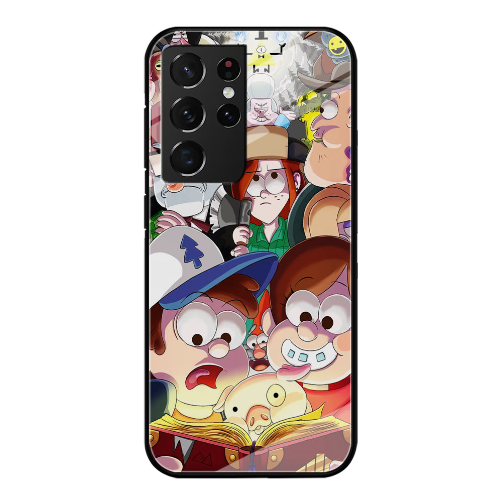 Gravity Falls All Character Samsung Galaxy S21 Ultra Case