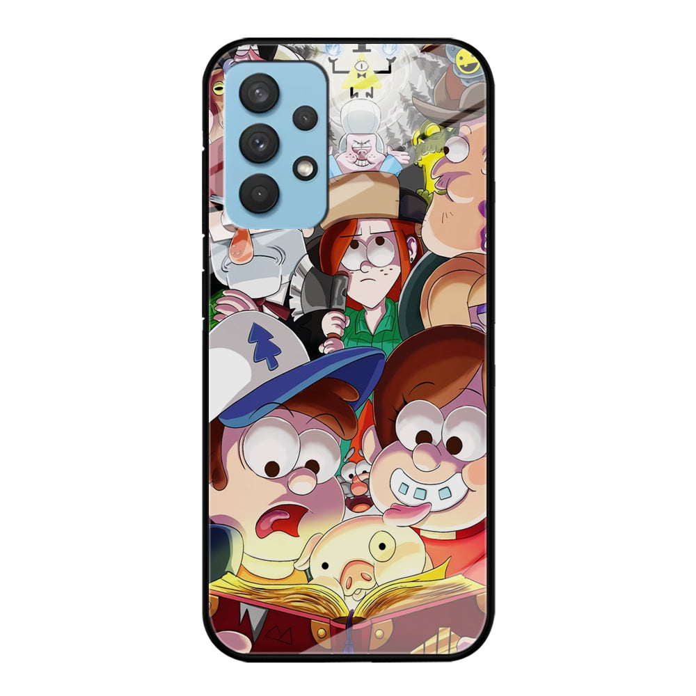 Gravity Falls All Character Samsung Galaxy A32 Case