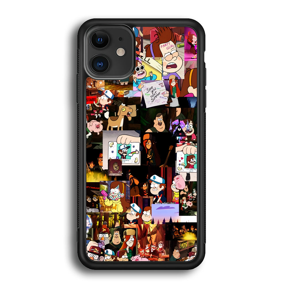 Gravity Falls Collage iPhone 12 Case