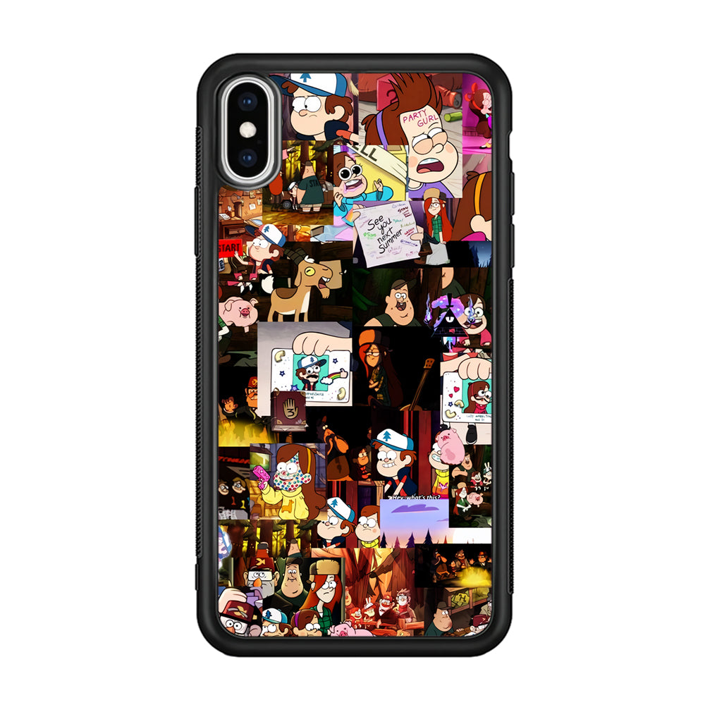 Gravity Falls Collage iPhone X Case