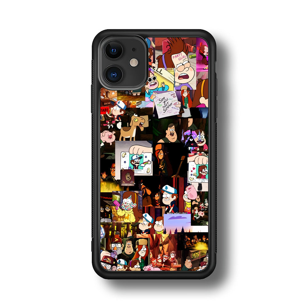 Gravity Falls Collage iPhone 11 Case