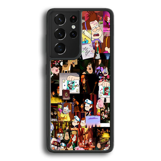 Gravity Falls Collage Samsung Galaxy S21 Ultra Case