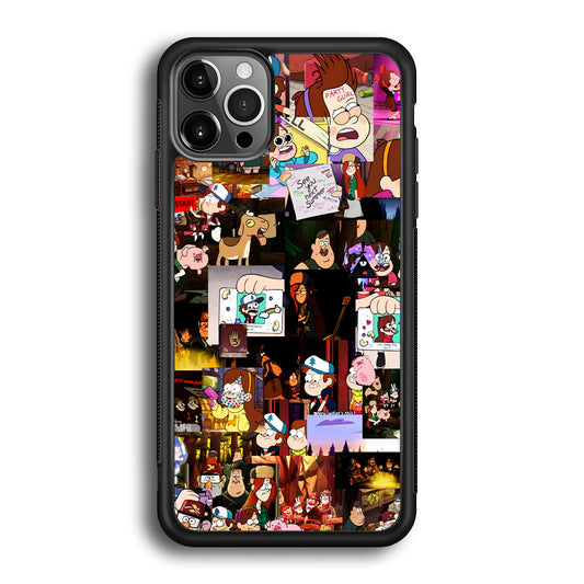 Gravity Falls Collage iPhone 12 Pro Max Case