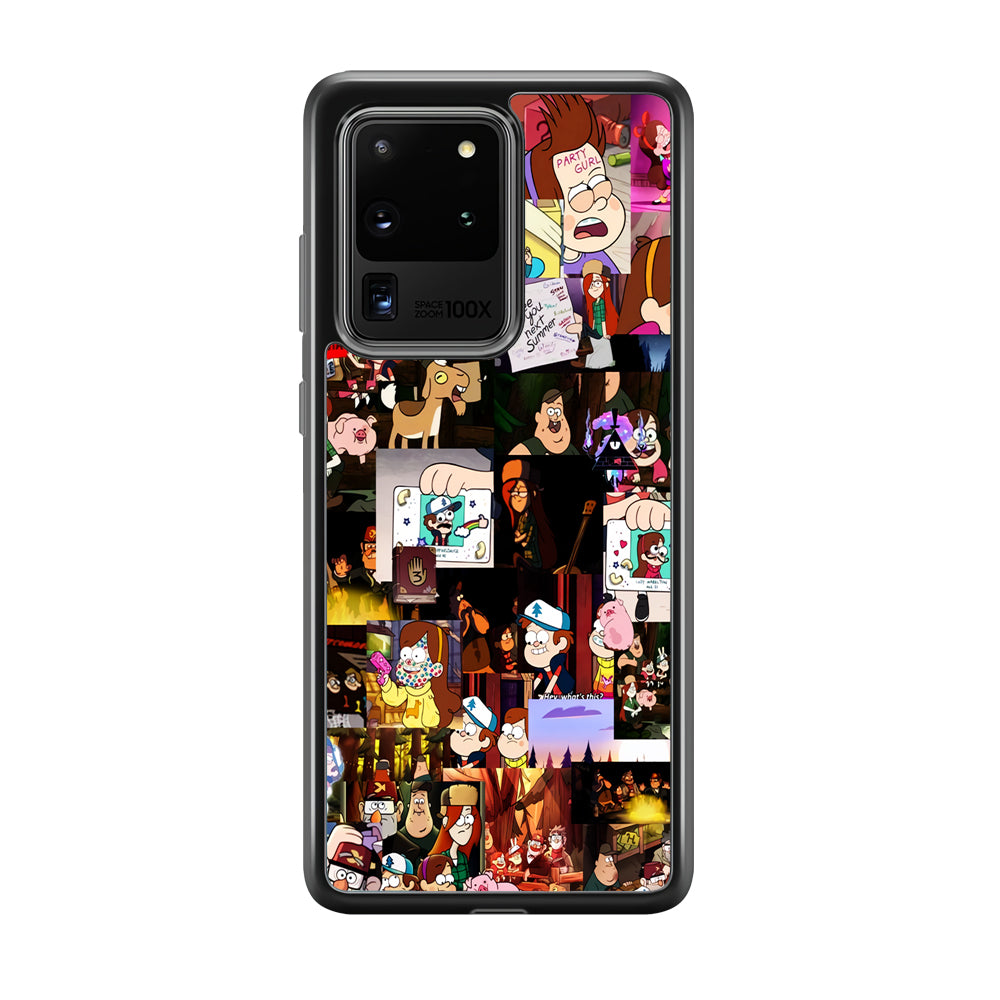Gravity Falls Collage Samsung Galaxy S20 Ultra Case