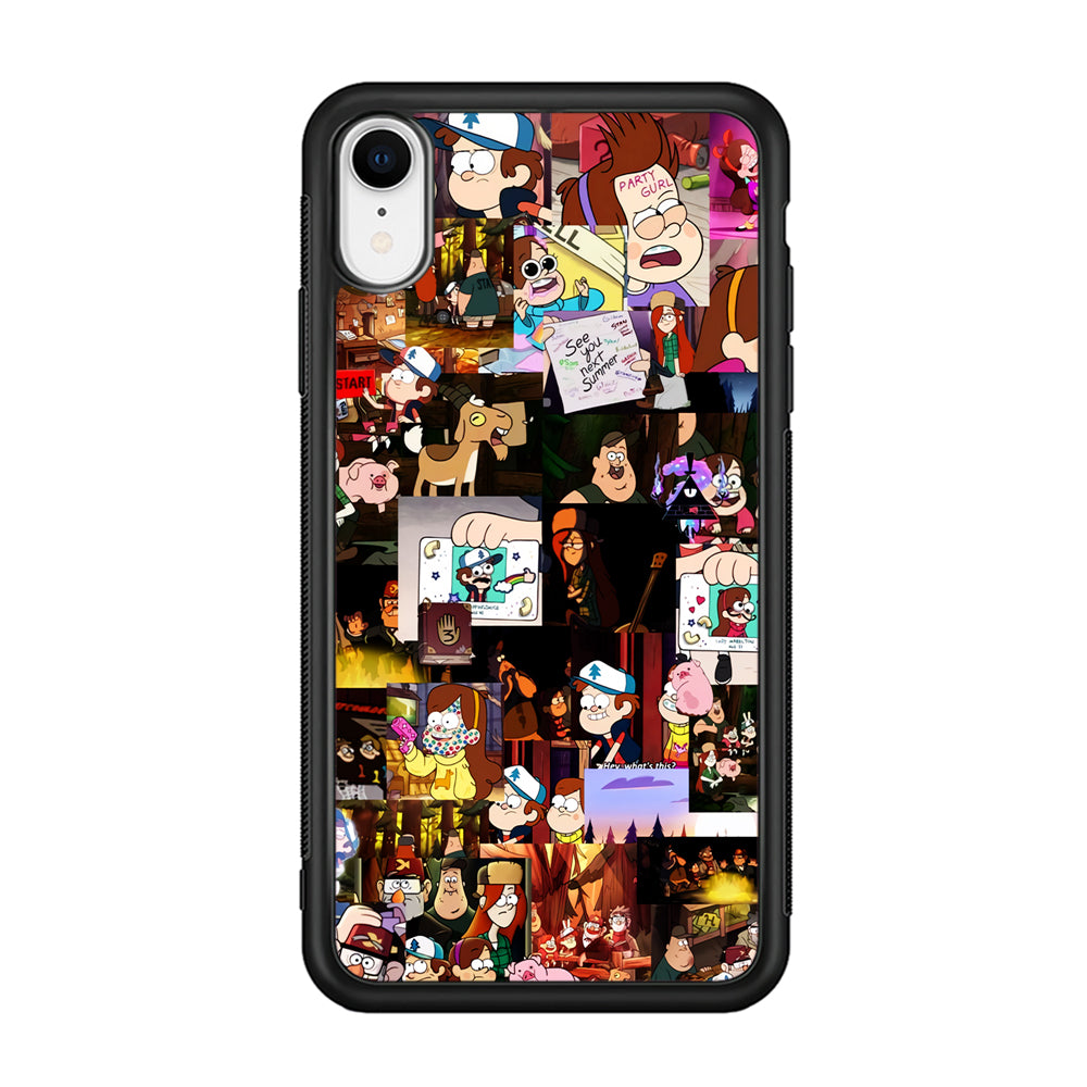 Gravity Falls Collage iPhone XR Case