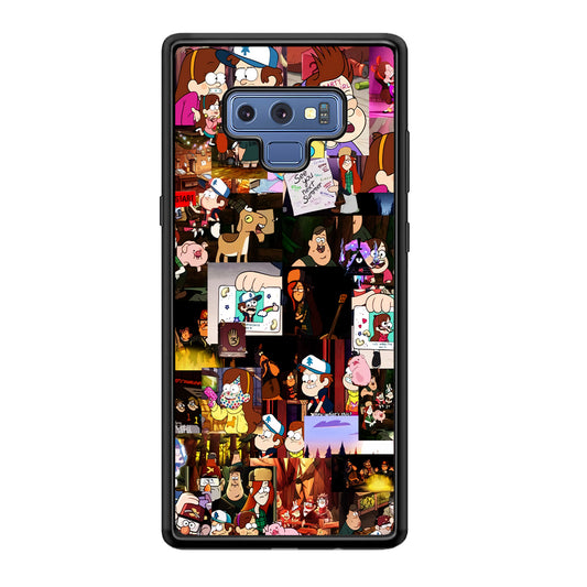 Gravity Falls Collage Samsung Galaxy Note 9 Case