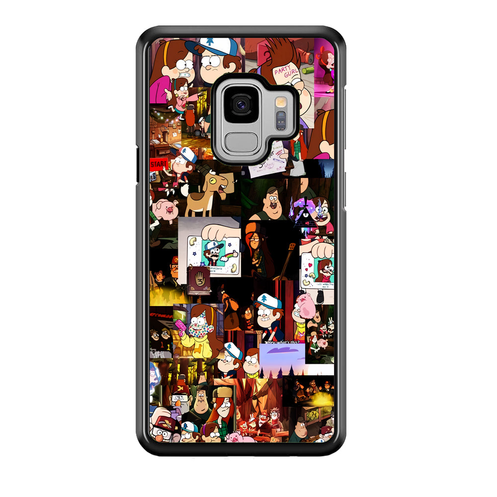 Gravity Falls Collage Samsung Galaxy S9 Case