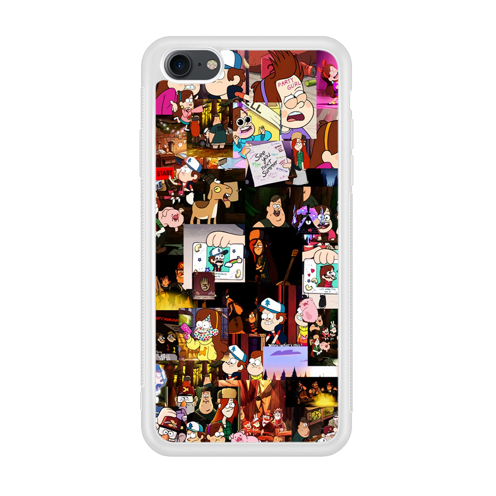 Gravity Falls Collage iPhone 8 Case