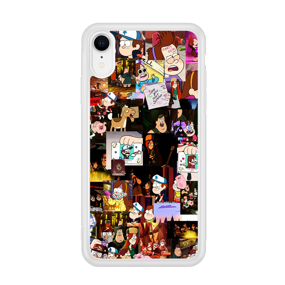 Gravity Falls Collage iPhone XR Case