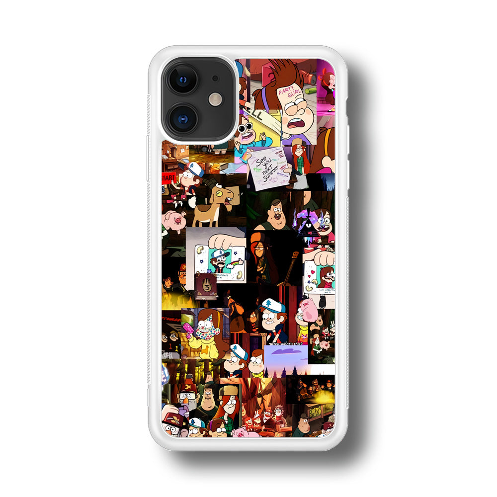 Gravity Falls Collage iPhone 11 Case