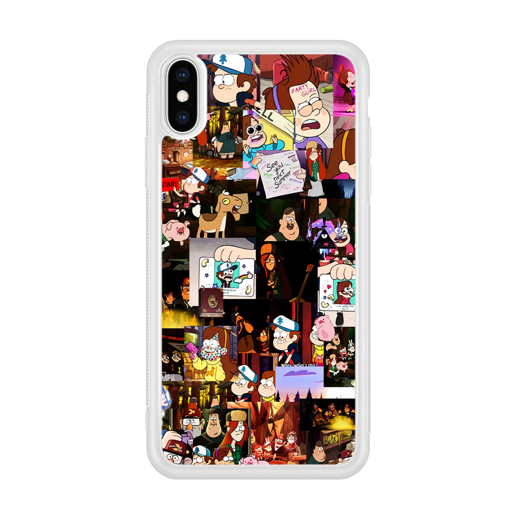 Gravity Falls Collage iPhone X Case