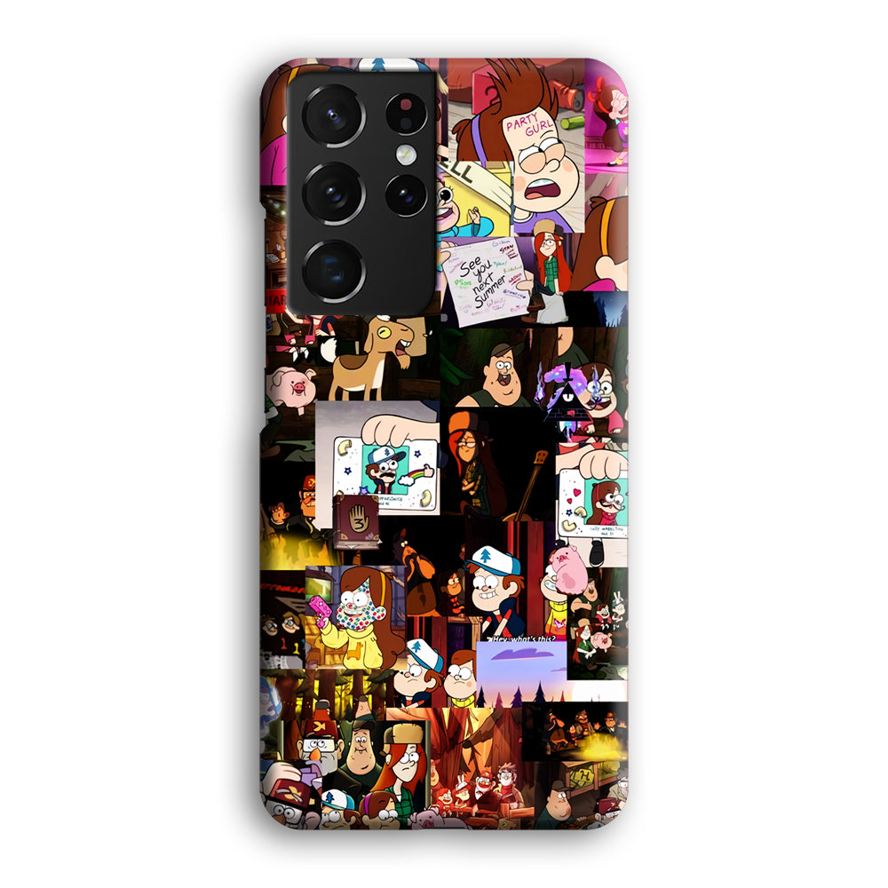 Gravity Falls Collage Samsung Galaxy S21 Ultra Case