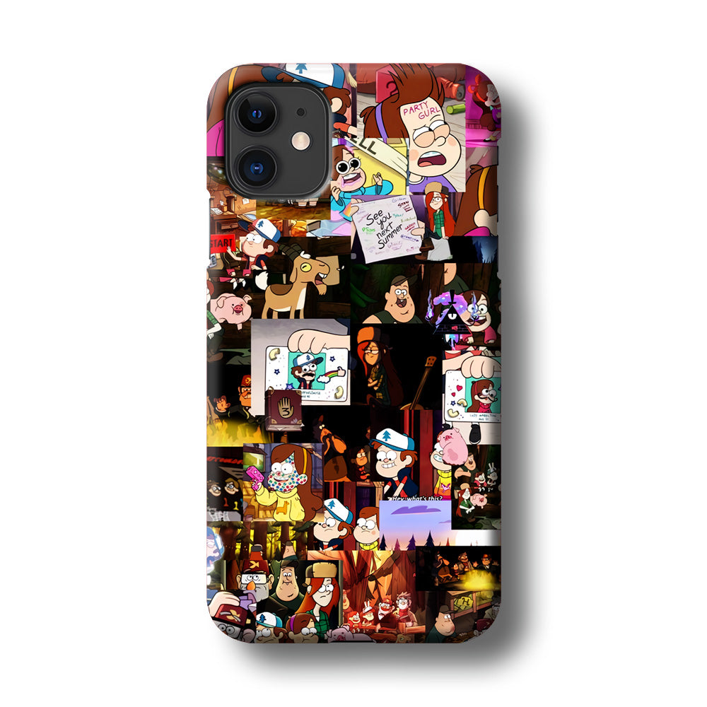 Gravity Falls Collage iPhone 11 Case