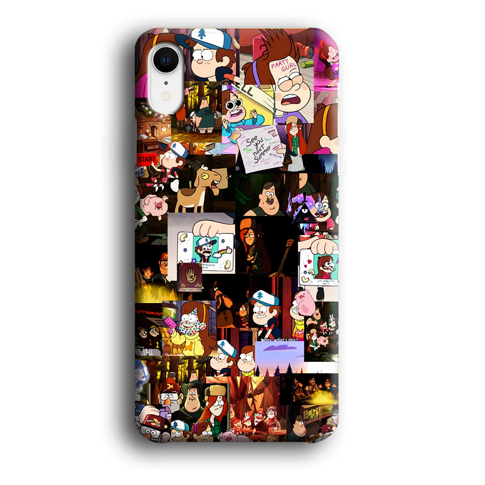 Gravity Falls Collage iPhone XR Case