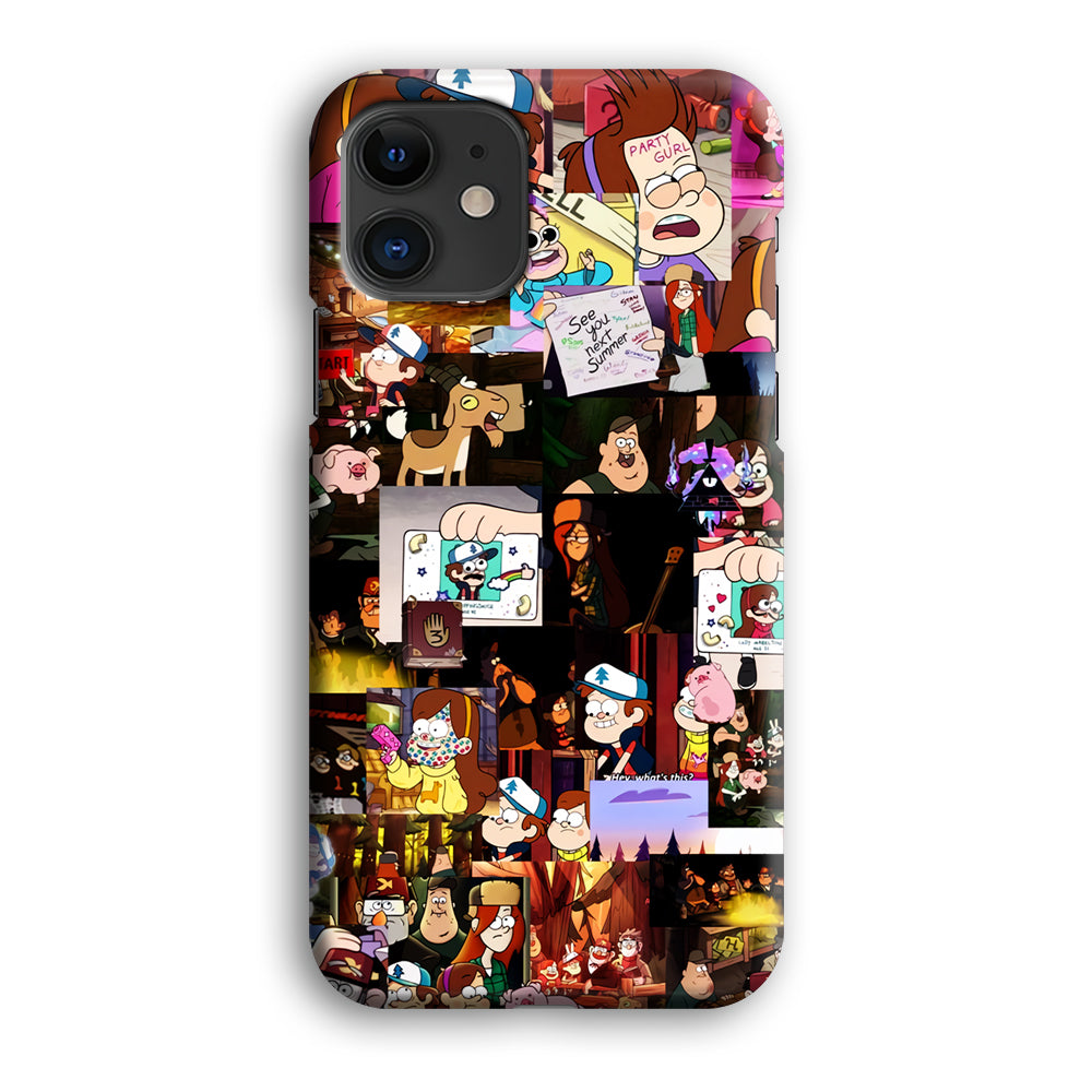 Gravity Falls Collage iPhone 12 Case