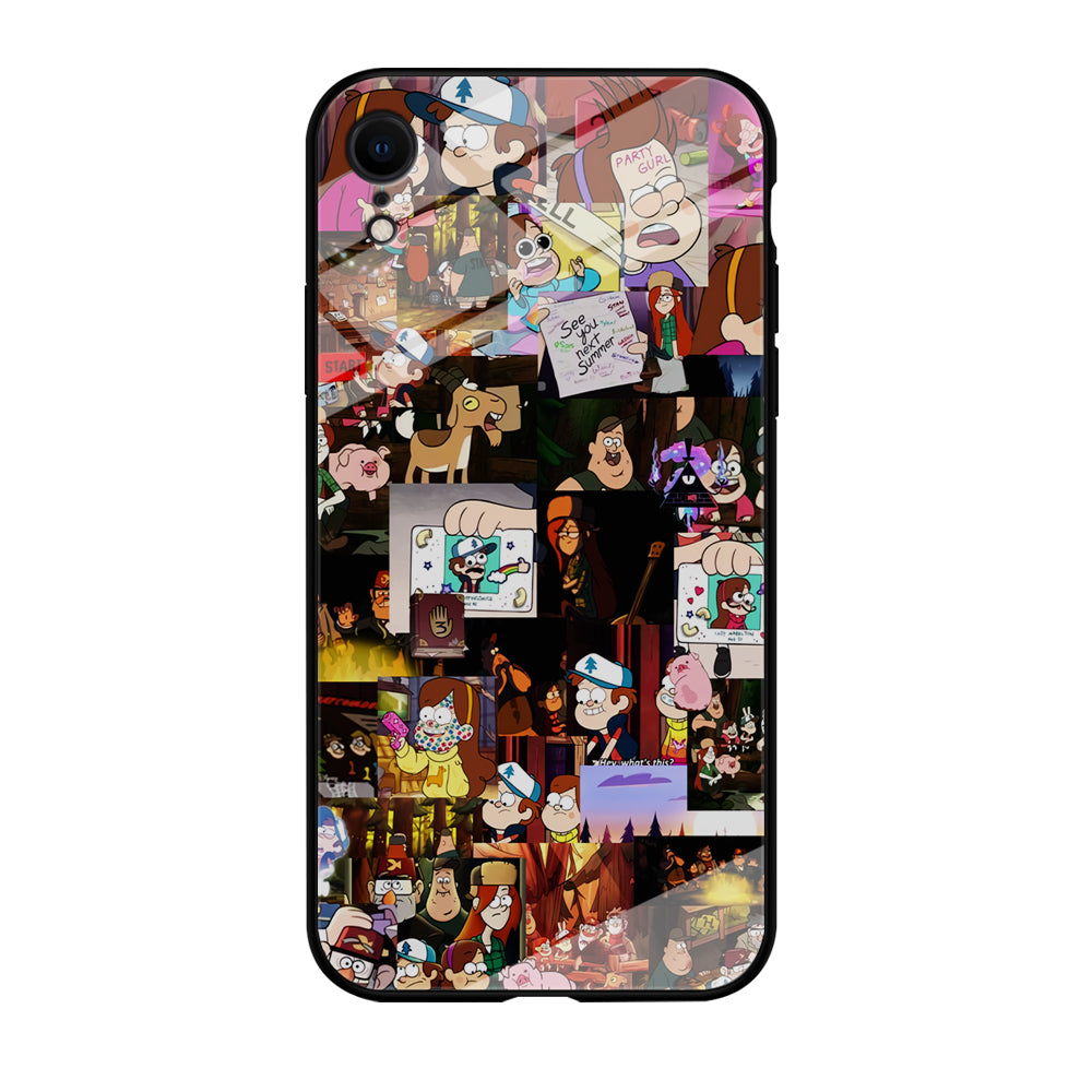 Gravity Falls Collage iPhone XR Case