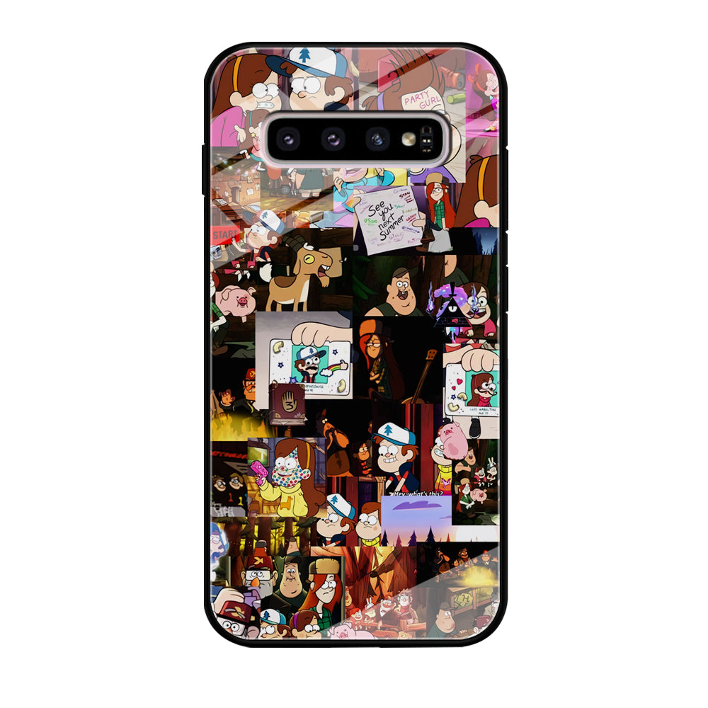 Gravity Falls Collage Samsung Galaxy S10 Case