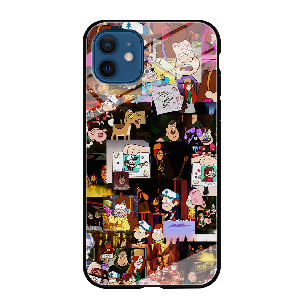 Gravity Falls Collage iPhone 12 Case