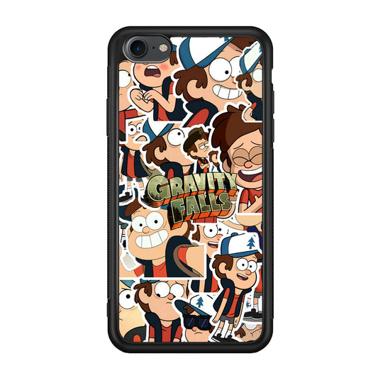 Gravity Falls Smile Collage from Dipper iPhone 8 Case